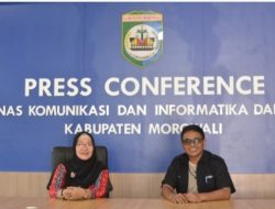 Kunker Diskominfo Bangkep Disambut Baik di Morowali