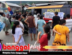 Ini Baru Hebat, Mobil Polisi Diserbu Warga Luwuk, Gegara Jual Beras 1 Ton