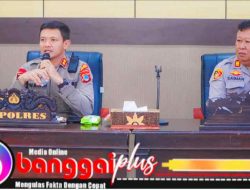 Pendekatan Humanistik Kapolres Banggai dan Wartawan