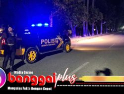 Dapat Laporan Warga Polisi Segera Bubarkan Balap Liar di Tugu Adipura Luwuk