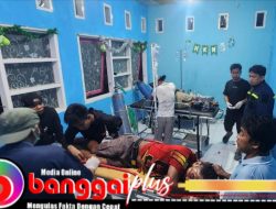 Motor Baku Tabrak di Bunta, Dua Korbannya Muntah Darah