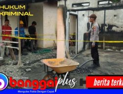 Warung Kelontong dan Satu Unit Sepeda Motor Milik Kades di Balantak Ludes Terbakar