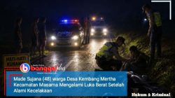 Pengendara Asal Masama Luka Berat, Motor N-max Hantam Pintu Air