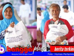 Dukung Kesejahteraan Masyarakat Pertamina EP Donggi Matindok Field Gelar Pasar Murah 1.000 Paket Sembako untuk warga Prasejahtera
