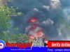 Tragis, Gagal Menanjak Mobil Tangki BBM Terjungkal Lalu Terbakar di Balantak Utara