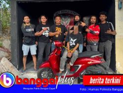 Nyolong Motor di Luwuk Selatan, Pelakunya Tak Berkutik Saat di Bekuk Tim URC Resmob Tompotika
