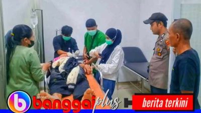 Reno Patah Tangan dan Luka Setelah Motornya Tabrak Jembatan di Balaang Nuhon
