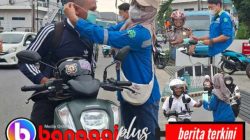 PT PAU Gandeng Dinkes Banggai, Bagikan Ribuan Masker Cegah Dampak Asap Karhutla