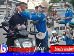 PT PAU Gandeng Dinkes Banggai, Bagikan Ribuan Masker Cegah Dampak Asap Karhutla