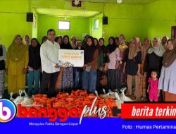 Konsisten, Jumat Berkah Pertamina EP DMF Berbagi 80 Paket Sembako Untuk Dua Desa