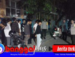Nongkrong Hingga Larut dan Konsumsi Miras, Kelompok Pemuda di Halte SMPN 3 Luwuk Dibubarkan Polisi