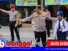 Tak Hanya Memimpin Dari Balik Meja, Namun Kapolresta Banggai Turun Langsung Mengurai Lalulintas