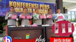 10 Hari Operasi, Satnarkoba Polresta Banggai Bekuk 10 Orang dan Sita 40,69 Gram Sabu
