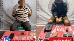 Dua tempat berbeda Polresta Banggai Amankan 30,10 Gram dan 30 Paket Sabu, Transaksi Barter Buah Naga Terungkap